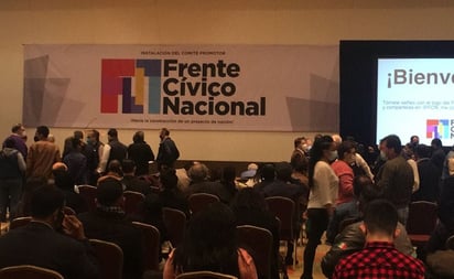 Frente Cívico Nacional buscará enfrentar con candidato único a Morena