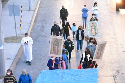 La iglesia Católica celebra con Peregrinación Guadalupana primer domingo de adviento