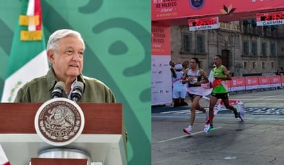 AMLO felicita a ganadores del Maratón de la Ciudad de México 2021