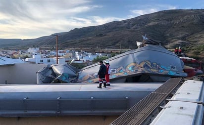 Chocan trenes en Zacatecas