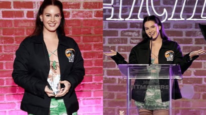 Lana Del Rey recibió el premio a Artista de la Década