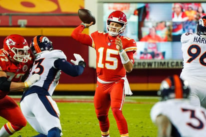 Los Chiefs se afianzan en la cima del Oeste de la AFC al vencer a Denver