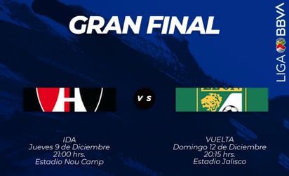 Horarios confirmados para la final entre Atlas y Leon