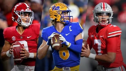 Tres quarterbacks encabezan la lista de finalistas para el Heisman