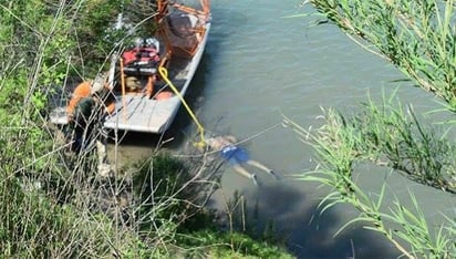 Recuperan cuerpo de hombre ahogado en el río Bravo en Piedras Negras