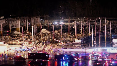 Al menos 50 personas mueren por el impacto de varios tornados en Estados Unidos