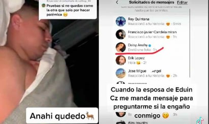 VIDEO: Eduin Caz presuntamente engañó a su esposa