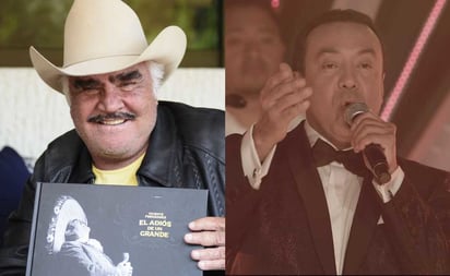 Carlos Cuevas llora a Vicente Fernández