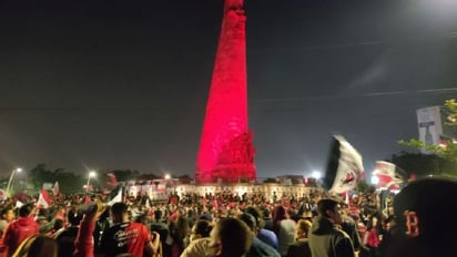 Glorieta de los Niños Héroes, el punto neurálgico del festejo del Atlas como campeón