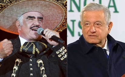 AMLO: 'Vicente Fernández, símbolo de la canción ranchera a nivel mundial'