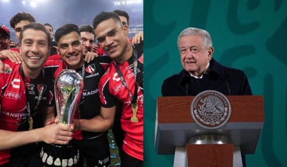 AMLO felicita al Atlas por ganar campeonato de la Liga MX