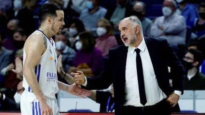 Pablo Laso y Thomas Heurtel, bajas en el Real Madrid tras dar positivo en COVID-19