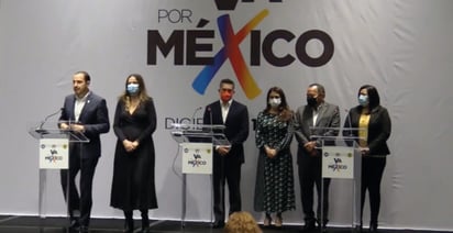 El PAN, PRI y PRD irán juntos en cuatro estados para elecciones de 2022