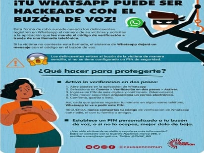 Estos son los pasos para proteger su cuenta de WhatsApp para evitar robos y extorsiones