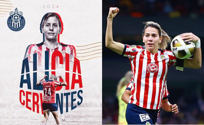 Alicia Cervantes permanecerá en Chivas hasta el 2024