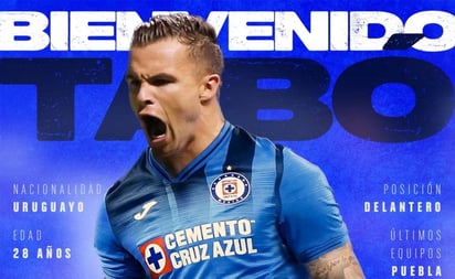 Cruz Azul oficializa la llegada de Christian Tabó