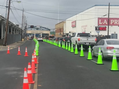 Eagle Pass abrió ruta de acceso rápido para cruzar a Piedras Negras por el Puente Uno