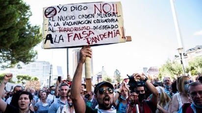 Manifestaciones en Alemania contra medidas anticovid y vacuna obligatoria