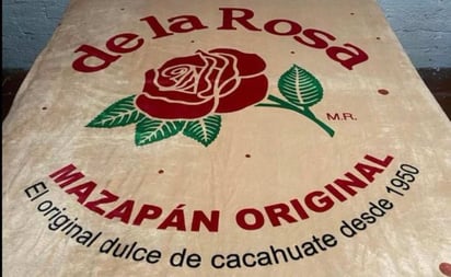 Crean cobertor del Mazapán de la Rosa para pasar un 'dulce' invierno 