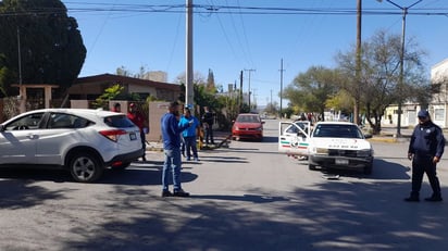 Dos menores terminan lesionados en Monclova tras fuerte choque 