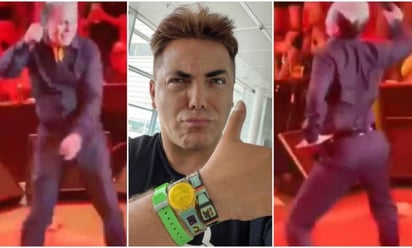 VIDEO: ¿Es la chiripiorca?: Cristian Castro se viraliza por sus pasos de baile