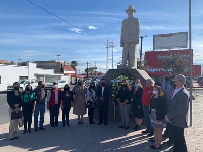 El PRI Recuerda natalicio 162 de Venustiano Carranza en Monclova