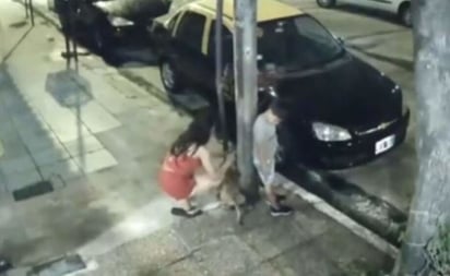 Mujer abandona a su perro en Navidad; video se vuelve viral