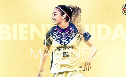 Katty Martínez es nueva futbolista del América Femenil