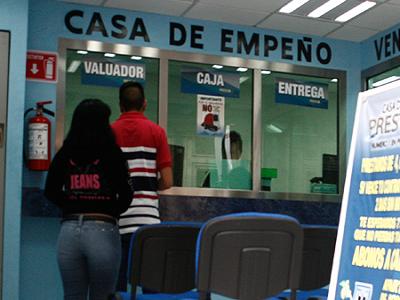 Empeños suben 11% desde septiembre