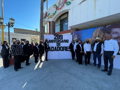 Autoridades festejan 289 aniversario de fundación de Nadadores