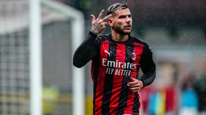 Theo Hernández, primer defensa del Milan en marcar 3 dobletes en Serie A