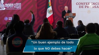 AMLO da conferencia aún con sospecha de COVID