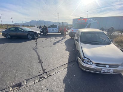 Dos mujeres al volante ocasionan fuerte choque en Frontera