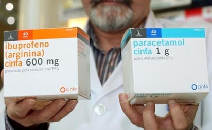 Ibuprofeno lo más recetado para Ómicron