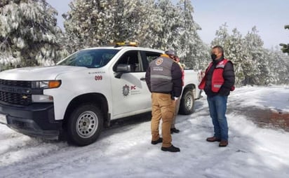 Emiten alerta por nieve y bajas temperaturas en Veracruz