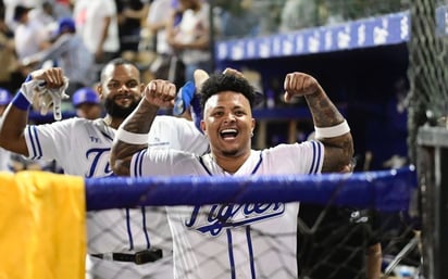 Yermin Mercedes, un bate que responde a tiempo para los Tigres del Licey