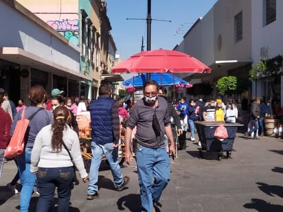 Se desploma movilidad en el Centro Histórico de SLP