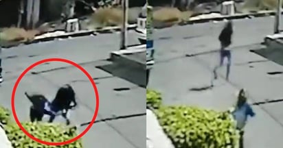 VIDEO: A plena luz del día, hombre golpea y roba pertenecías a mujer en Ecatepec