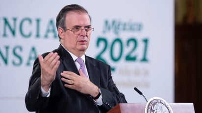 Canciller mexicano recibe a su homólogo guatemalteco Pedro Brolo