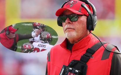 La NFL multa al entrenador de los Buccaneers por golpear a un jugador