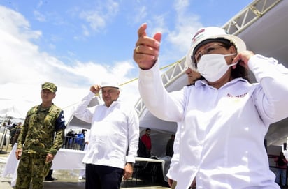 Se construye refinería Dos Bocas en tiempo récord, afirma Rocío Nahle