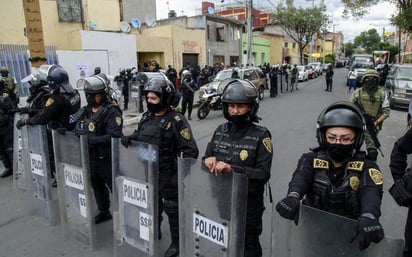 Matan a dos policías durante un operativo antidrogas en Ciudad de México