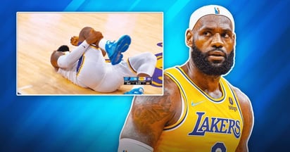 LeBron James vuelve a Los Ángeles para tratarse de inflamación en la rodilla