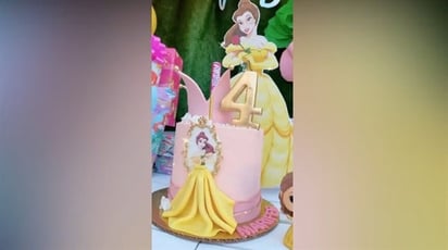 Niñas ingieren trozos de metal al morder pastel de fondant