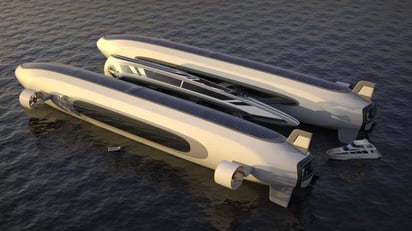 'Air Yatch', el yate eléctrico que podría volar y navegar