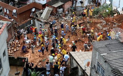 En Sao Paulo, aumenta a 28 personas muertas y 3 mil familias desalojadas por lluvias