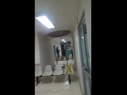 La clínica 9 del IMSS de Frontera labora con normalidad pese a desprendimiento de techo