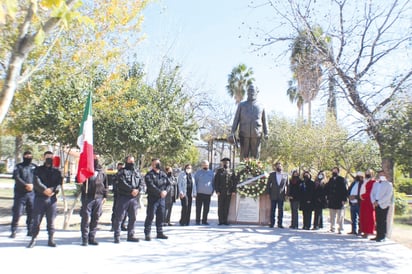 También en Cuatro Ciénegas se conmemoró el aniversario de la Constitución Política