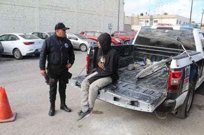 Presunto ladrón termina consignado al Ministerio Público de Monclova por robar una bicicleta