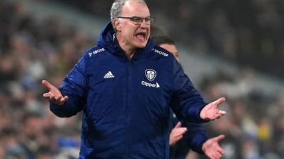 Marcelo Bielsa ve el descenso cada vez más cerca